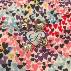 Brighton Silver Charm Beads Set
